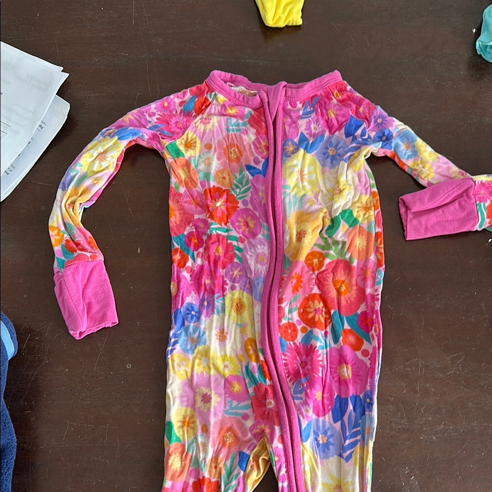Floral Kids One Piece